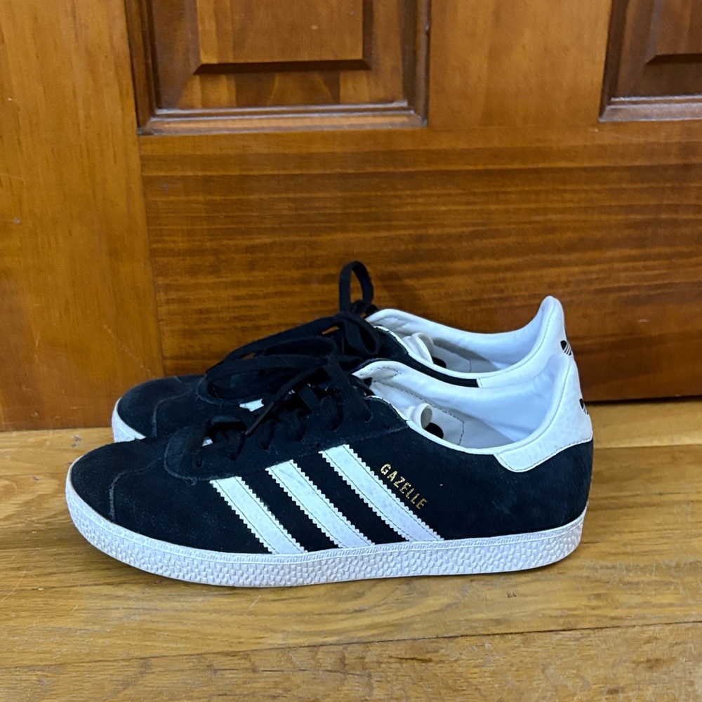 Adidas Gazelle Black Suede Sneakers